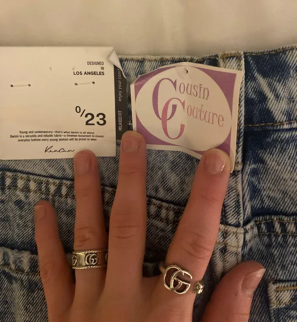 Boyfriend Fit Jeans Blue Size 23 - Image 3