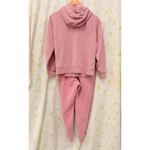 Fila Sport Womens Hoodie and Sweatpants‎ Set Pink Loungwear Cozy Warm - Image 2