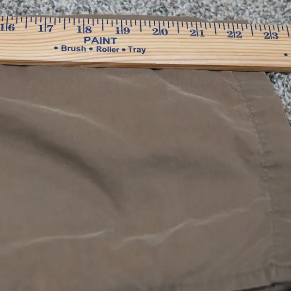 VTG Columbia Sportswear Capris Women's Size M Tan Cargo Drawstring Waist Outdoor - Image 11