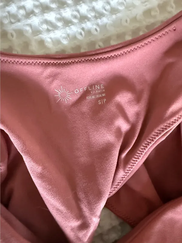 OFFLINE by Aerie Real Me Low Key Open Back Sports Bra - Image 3