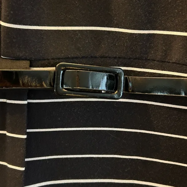 Connected Apparel Striped Dress 10 Career Professional Classy - Image 6