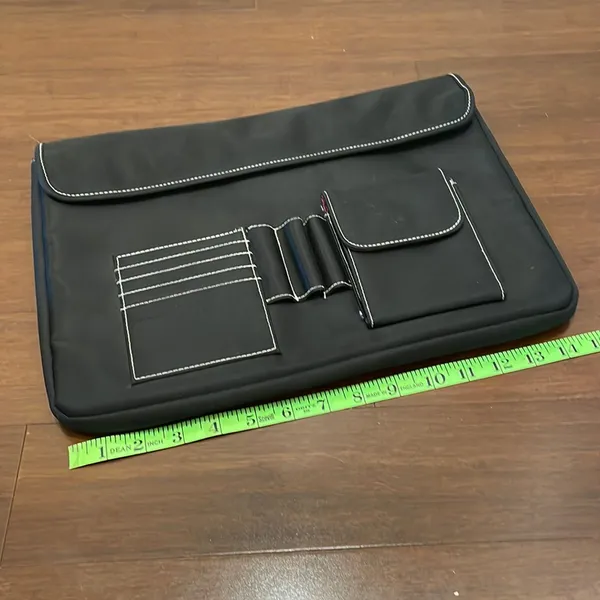 Laptop Bag Padded Sleeve Black - Image 2