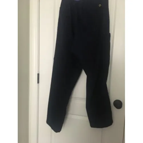 Spread Good Cheer Womens Drawstring Scrub Pants Size 3X Scrub Blue Purple - Image 6
