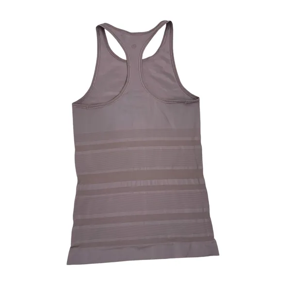 Lululemon Gleam and Glow Purple Racerback Athletic Tank Size 4 - Image 2