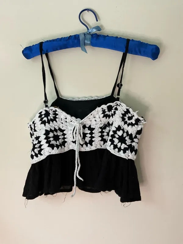 Rebellion Again Crochet Top Crop - Image 5