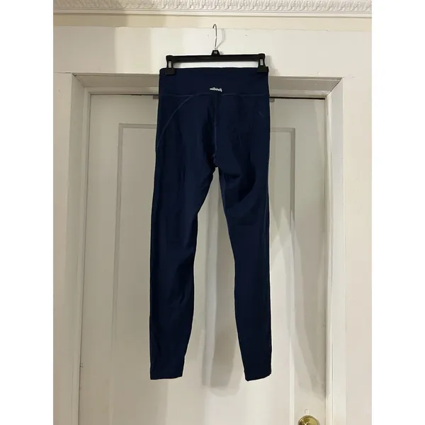 ALLBIRDS NATURAL Leggings WOOL BLEND Women’s Size Small Navy Blue Athletic Gym - Image 6