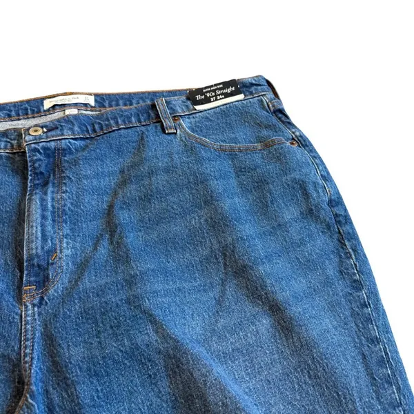 Abercrombie & Fitch The 90s Straight Ultra High Rise Jeans Curve Love 24R NWT - Image 9