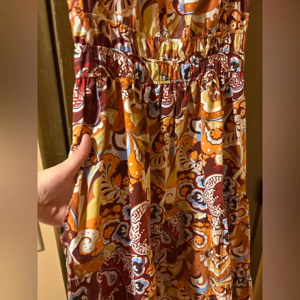 Anthropologie Somerset Maxi Dress in Floral Paisley Print - Image 7