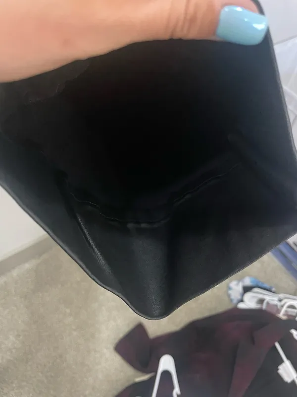Edikted Leather Pants Flare - Image 2