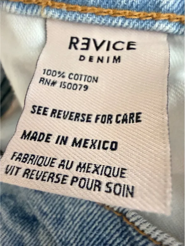 Revice Denim Women’s Size 28 Two-Tone Zip Front Skinny Jeans Y2K - Image 11