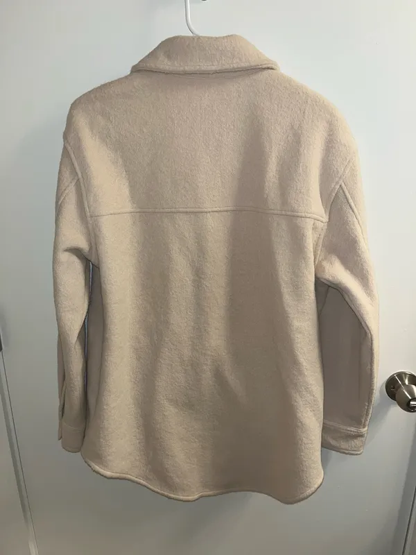 Hilary Radley Cream Shacket - Image 4