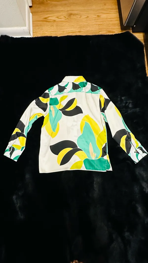 ZARA Abstract Print Two-Piece Matching Set | Size S | NWOT - Image 15