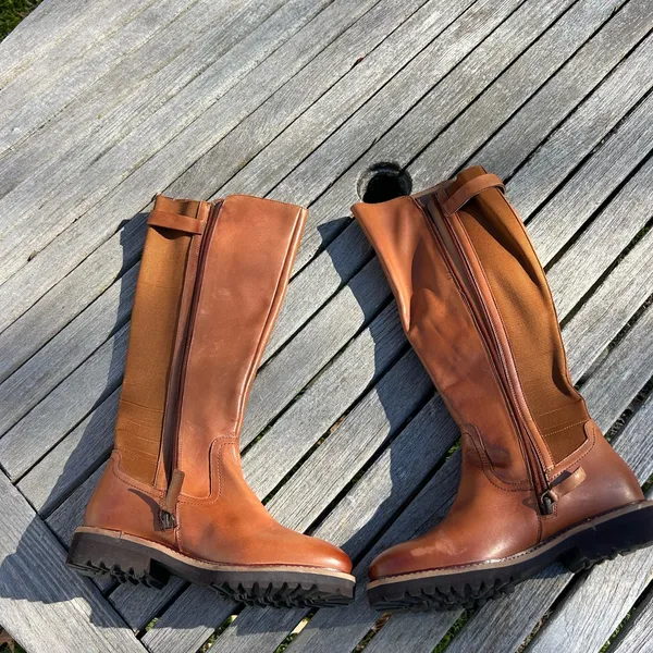Knee High and Riding leather Boots- soft walk inara boots size 7.5‎ - Image 10