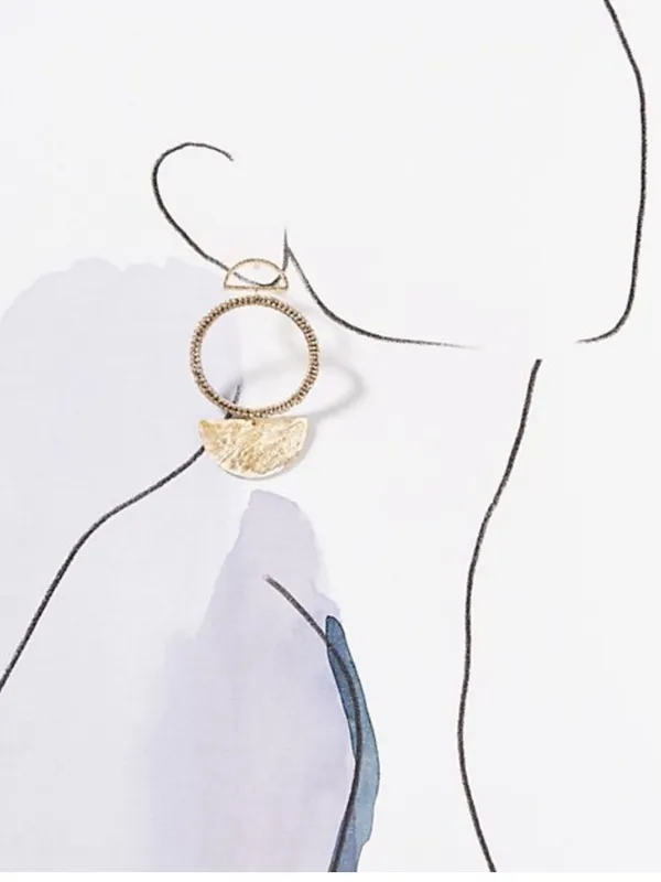NWT Anthropologie Caitlyn Crocheted Drop Earrings - Image 3