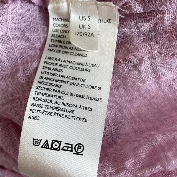 Free People Safari Sheer Wrap Top in mauve - Image 7
