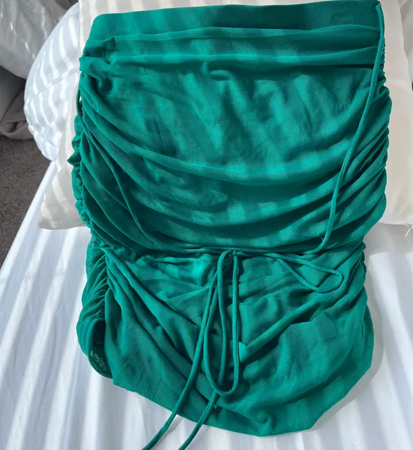 Princess Polly Green Mini Skirt - Image 7