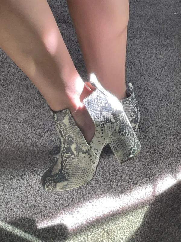 Steve Madden Snake Skin Booties - Image 5