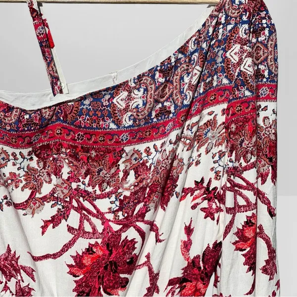Free People Modern Nomad one-shoulder mini dress featuring a boho floral print - Image 5