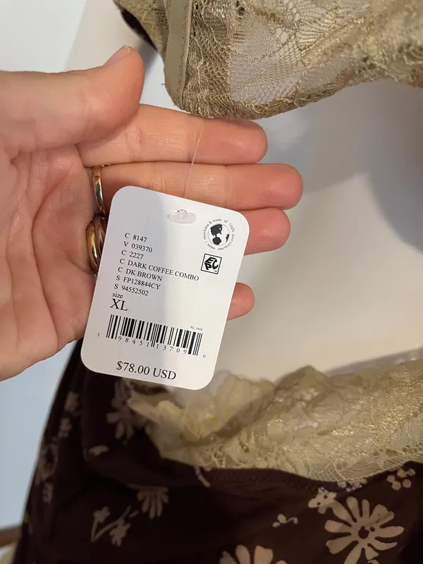 NWT free people party crasher midi slip dress XL - Image 8