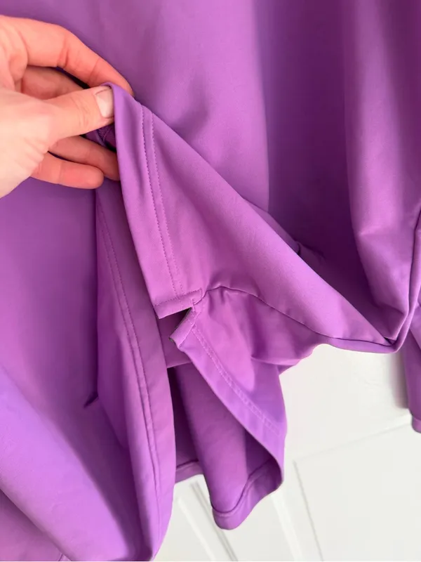 Peter‎ Millar Element4 Wicking 1/4 Zip Pullover Purple Golf Performance XL - Image 4
