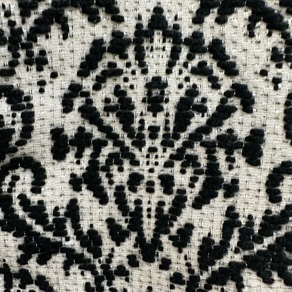 Gianni Bini Skirt French Damask Thick Jacquard Pockets XS 2 Woven A-line B&W! - Image 4