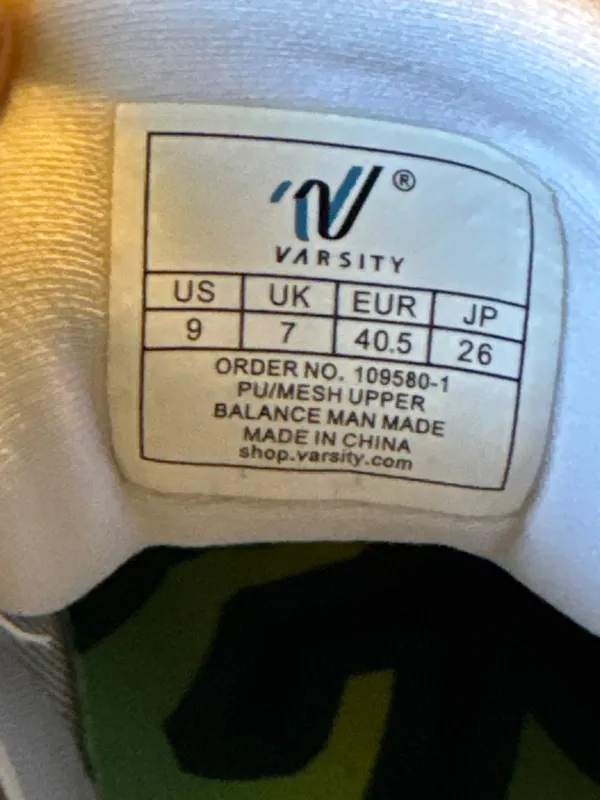 Varsity DBL EDGE 2 White Cheer Shoes - Image 2
