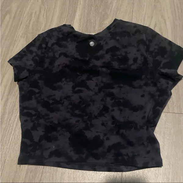 CRZ YOGA Black Crop Top - Image 2