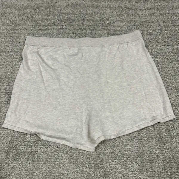 Athleta Daydream Sweater Sleep Shorts Womens Large Wool Blend Cream 985737 - Image 5