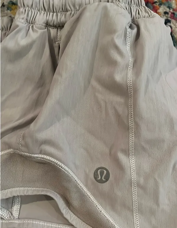 White Lululemon Shorts 2.5" - Image 5