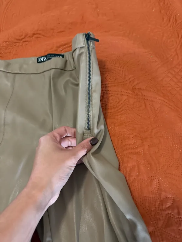 Zara leather pants - Image 2