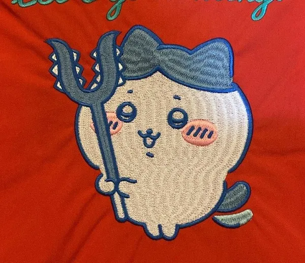 Chiikawa Let’s go Hunting Red Tote - Image 3