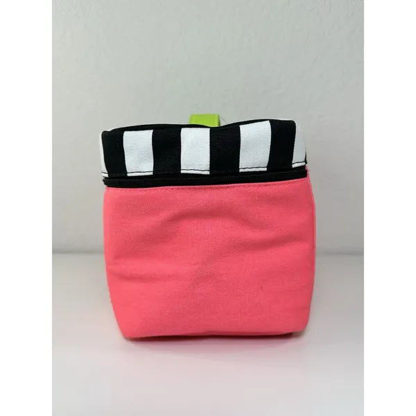 Victoria’s Secret Travel Case Pink Black Stripe Sexy Little Things NWT Gift - Image 4