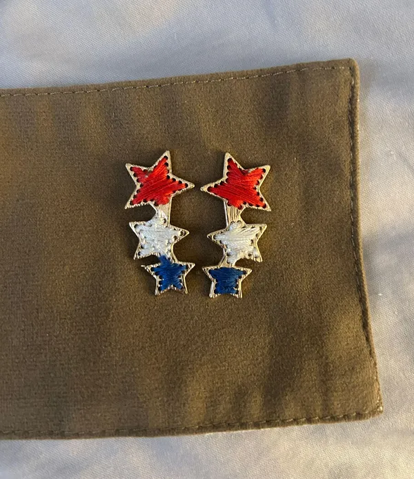 Boutique Fourth If July Star Earrings Multiple - Image 2
