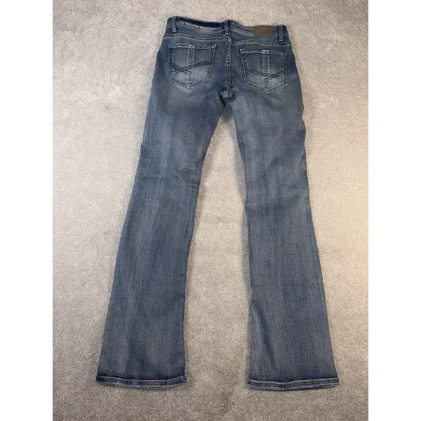 BKE Denim Payton‎ Bootcut Jeans Size 26x31.5 Medium Wash Low Rise Y2K Stretching - Image 6