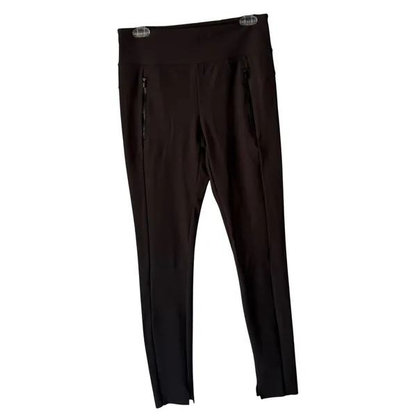 Athleta Stallar Tight UPF Mocha‎ Brown Espresso High Rise Zipped Athleisure - Image 3
