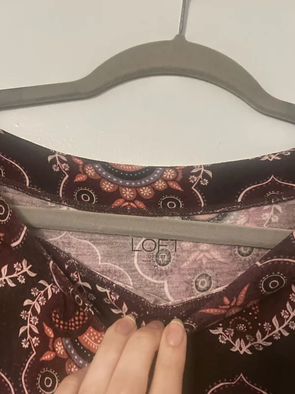 Loft Patterned top - Image 4