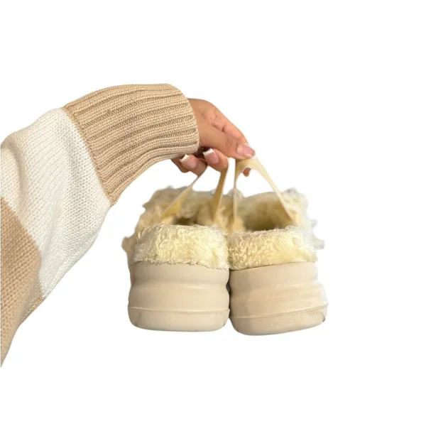 UGG Fluff Sugar Mellow Yellow Platform Slingback Sandals Slippers - Image 12