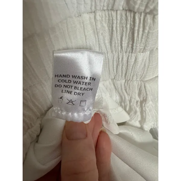 Aeom Maxi Dress white‎ size Small White - Image 5