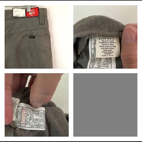 NWT rare vintage 1960/1970 Lady Lee western wide leg jeans‎ - Image 7