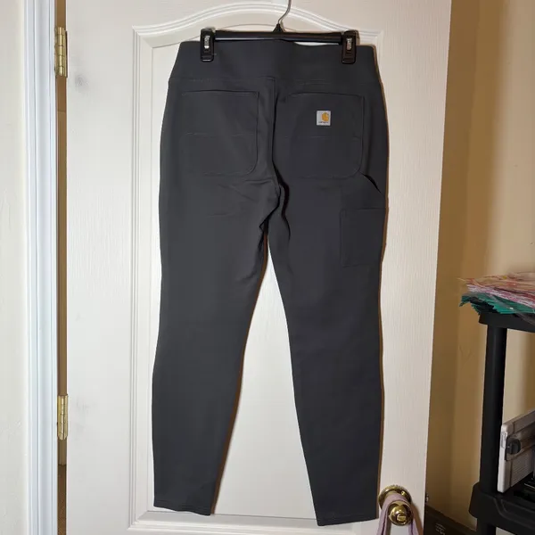 WOMEN'S CARHARTT FORCE® MIDWEIGHT POCKET LEGGING. Medium NWOT Never Worn - Image 2
