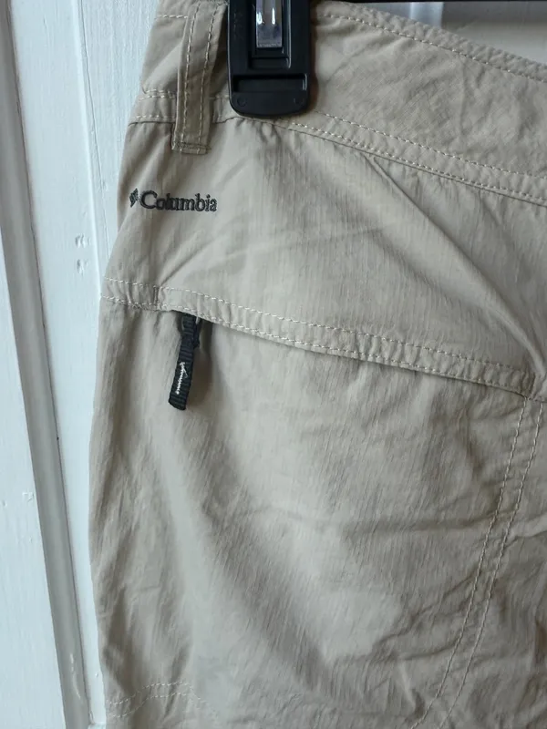 Columbia Women’s Pants Light Tan Omni-Shade Sun Protection Cargo 12 - Image 9