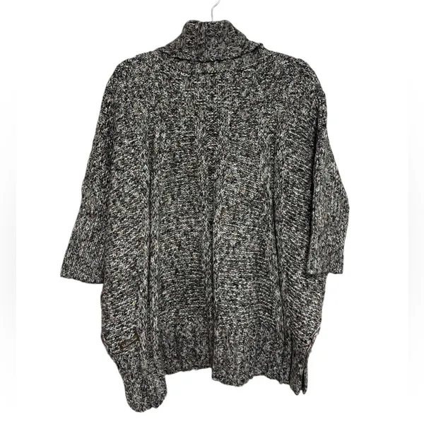 NEW Matilda Jane Evening Stroll Cotton Blend Turtleneck Poncho Sweater XS/S - Image 3