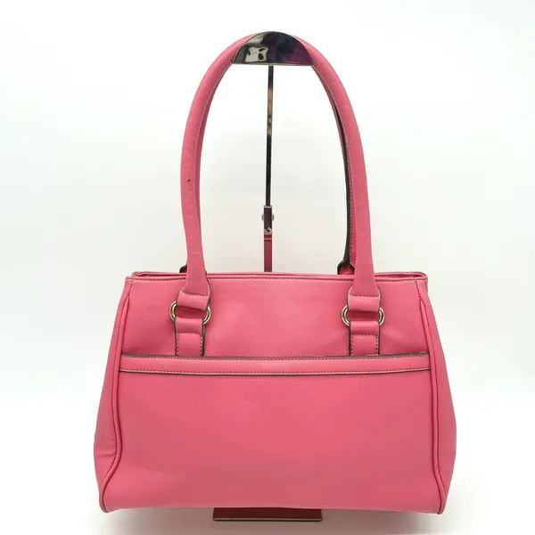 Anne Klein Satchel Shoulder‎ Bag Girly Pink Satchel Y2K Polished Elle Coquette - Image 2