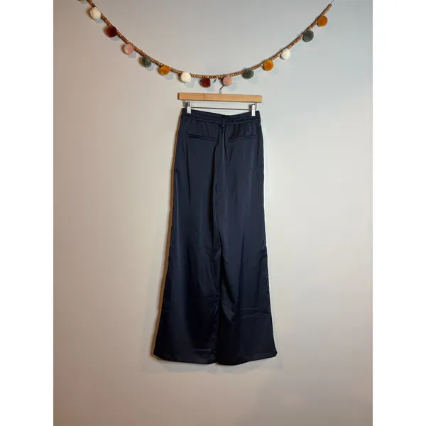 House of Harlow 1969 navy blue wide leg trouser pants - Image 2