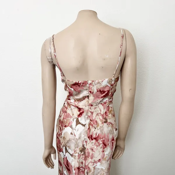 [Selfie Leslie] Lake Como Abstract Rose Floral Print Cami Midi Dress NWT Size XL - Image 4