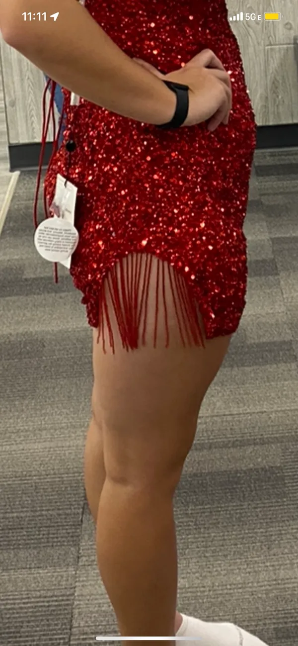 Amarra Homecoming Dress Red Size 12 - Image 8