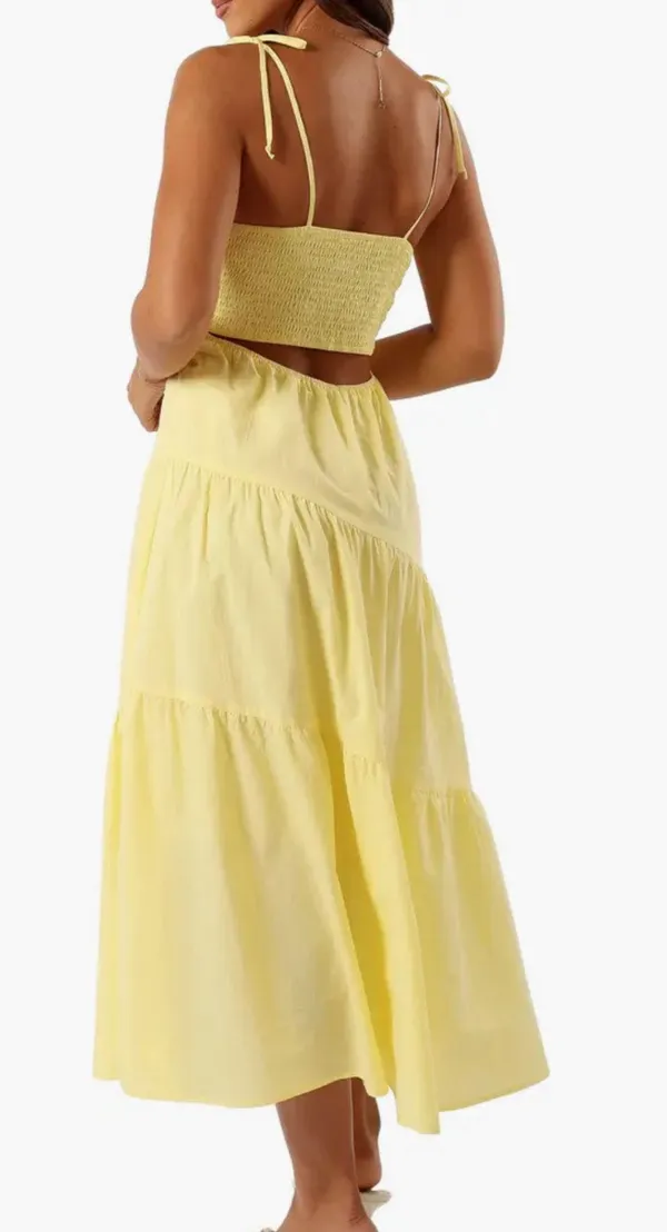 Petal and Pup Nordstrom Yellow Maxi Dress - Image 3