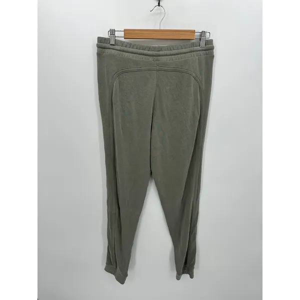 Free People Back Into It Sweatpant‎ Joggers Women Medium Green Stretch Casual - Image 2