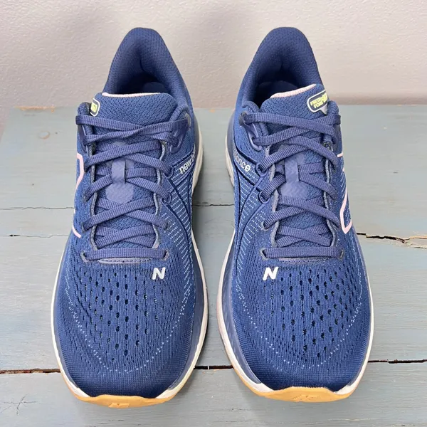 New Balance Fresh Foam X 860v13 Navy Pink Running Shoes W86013A Womens 9.5 - Image 4