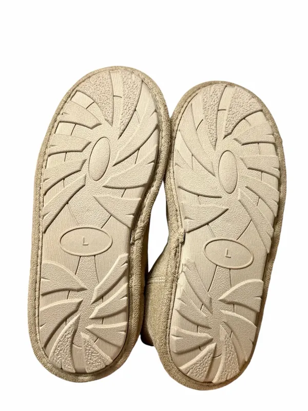 Totes Toasties Women's Memory Foam Bootie Slippers Sz L Color: Desert New NWOT - Image 3